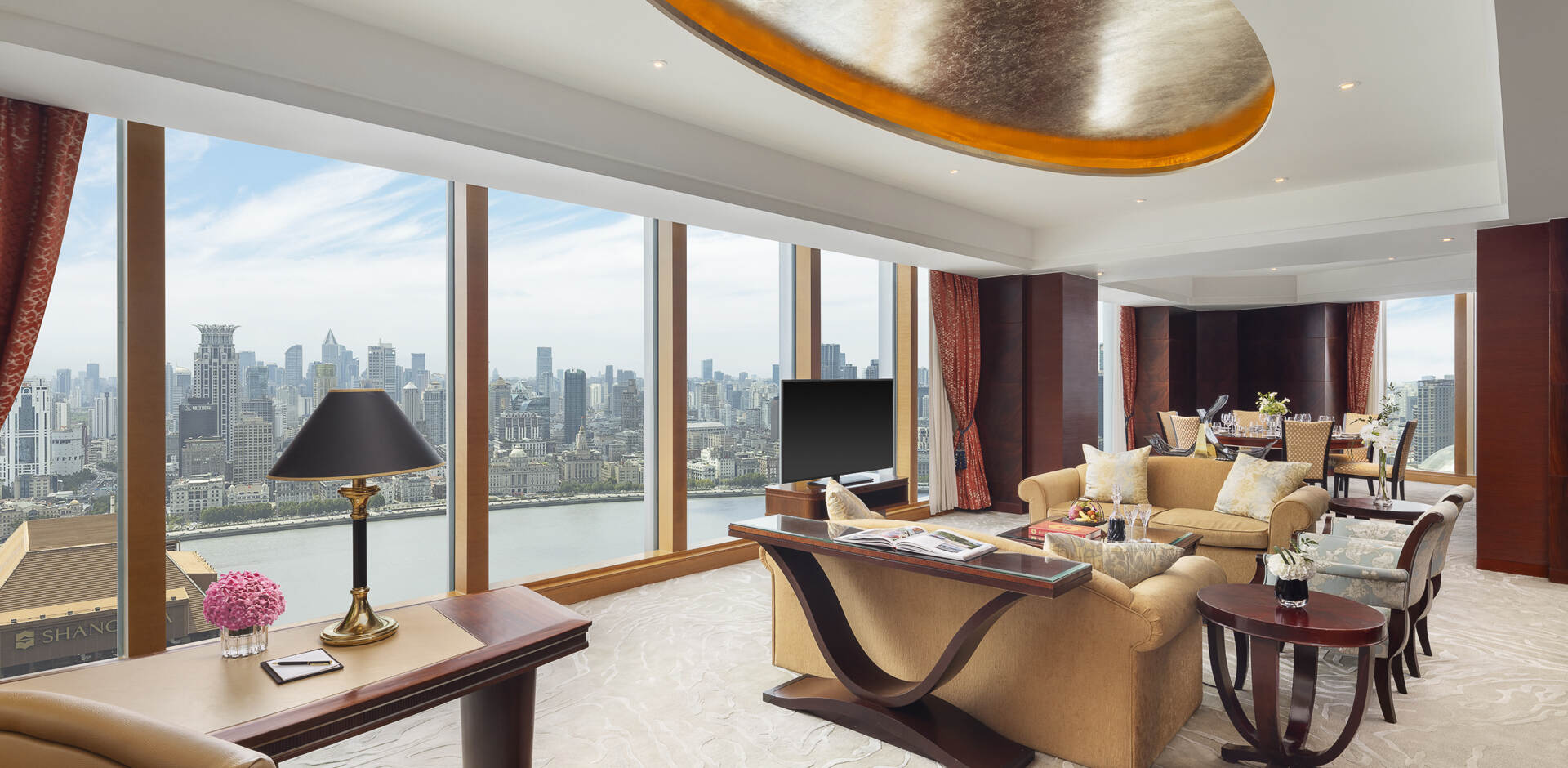 上海でのご宿泊、ゲストルーム、スイート | 浦東 シャングリ・ラ 上海